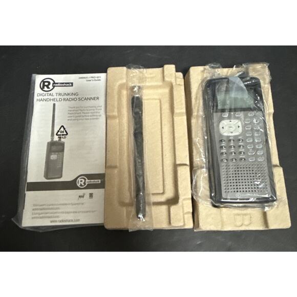 Radio Shack Pro-651 Digital Trunking Scanner Battery Pack Manual Tested Video - Picture 13 of 15